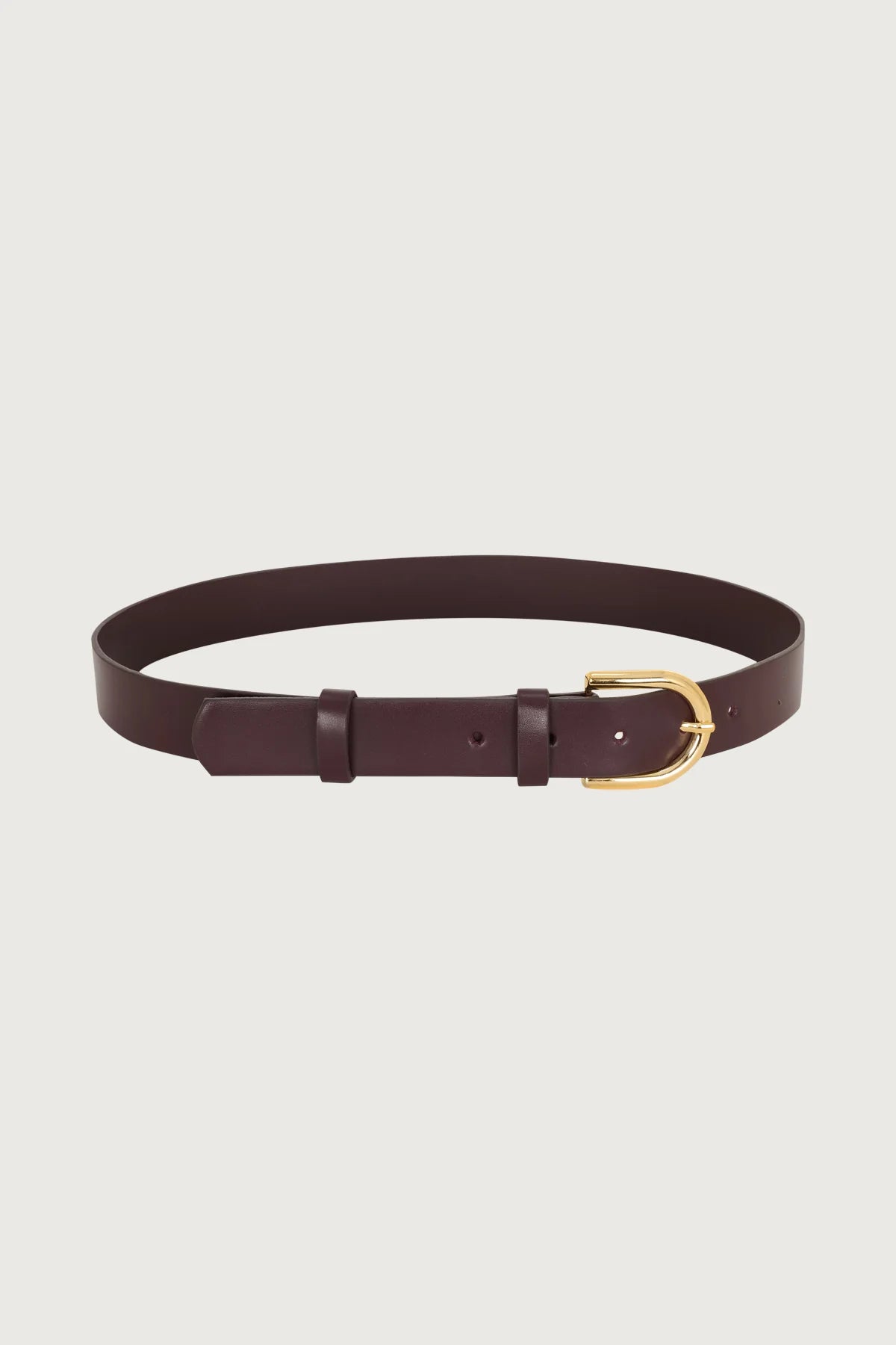 Adel belt burgundy