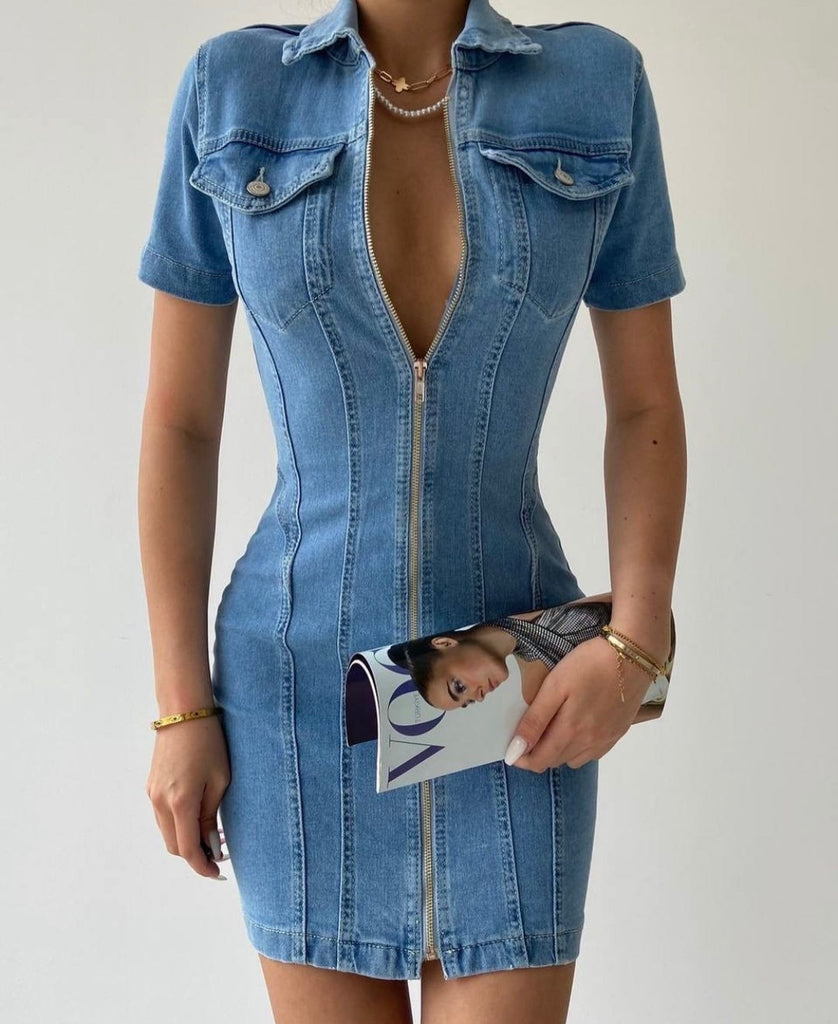 Diva denim dress | Leya Boutique Diva denim dress | Leya Boutique