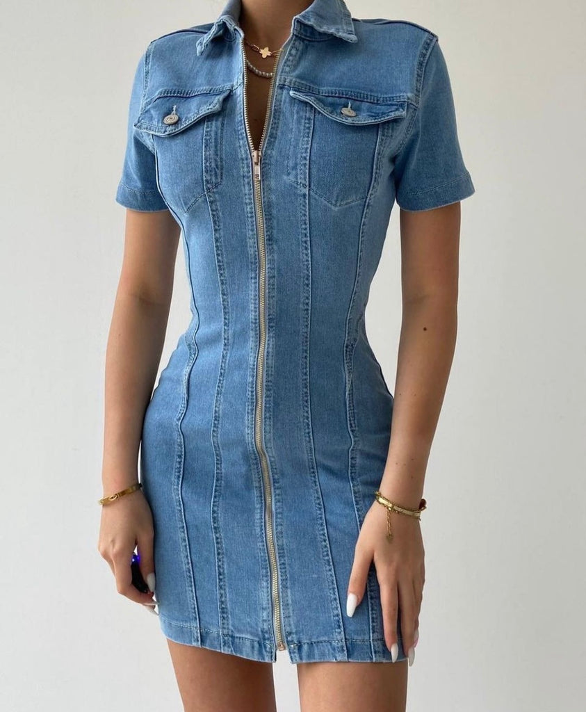 Diva denim dress | Leya Boutique Diva denim dress | Leya Boutique