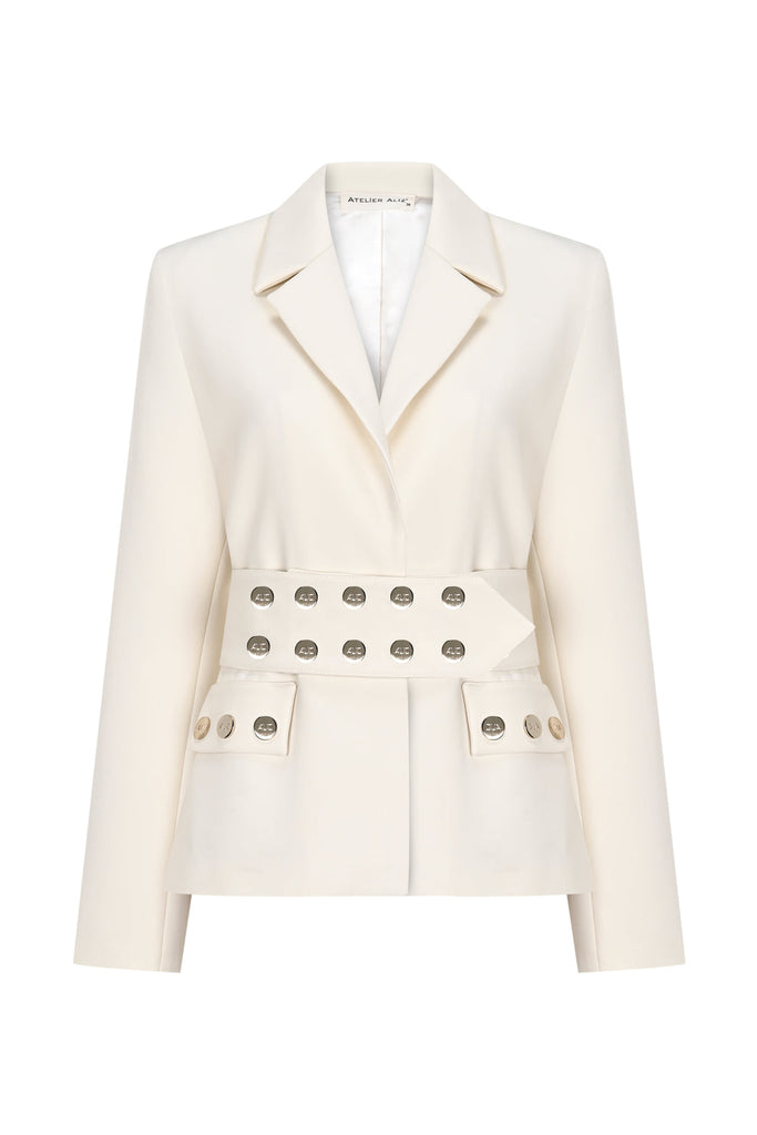 Kiera blazer off-white