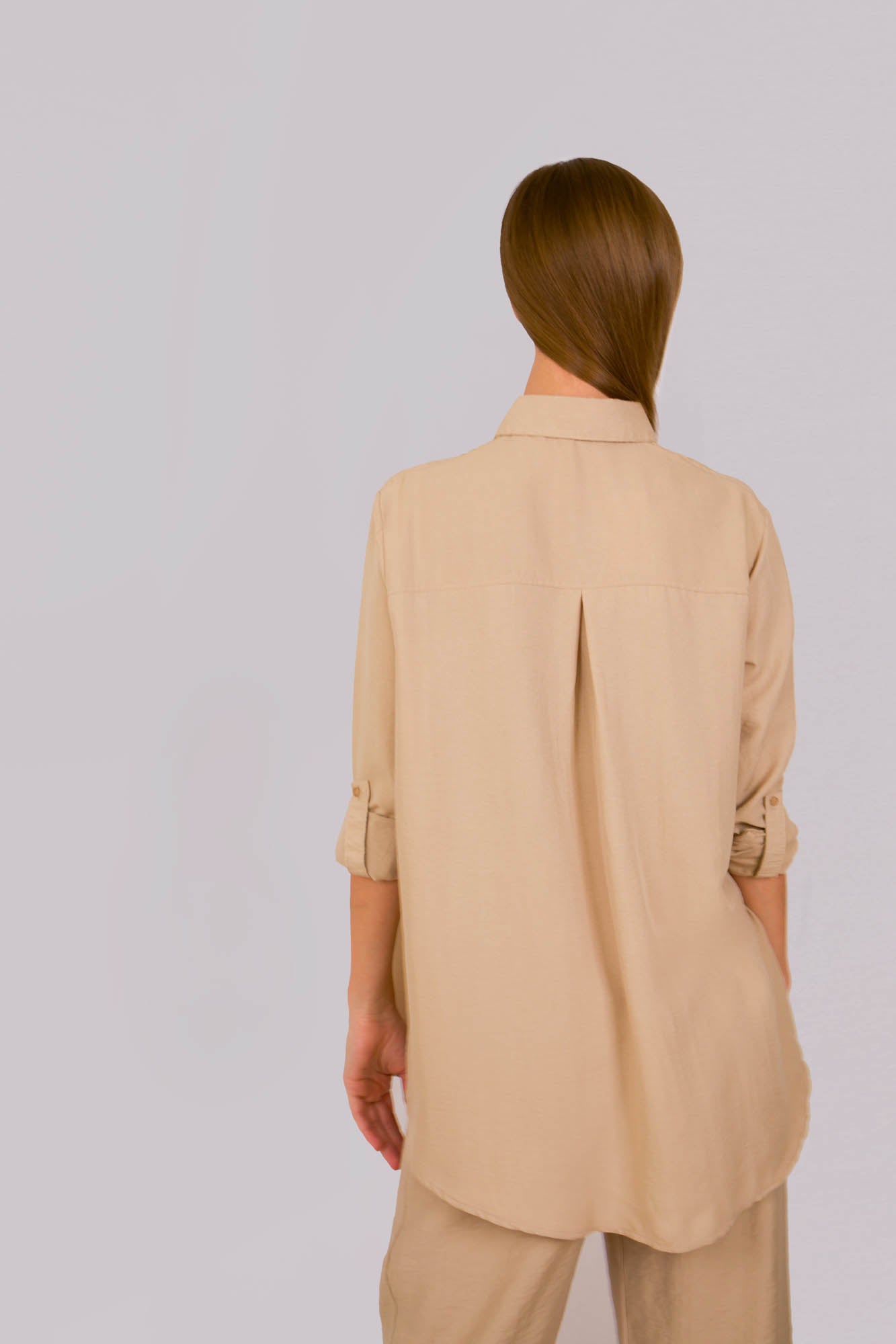 Cotton Shirt With Chest Pocket